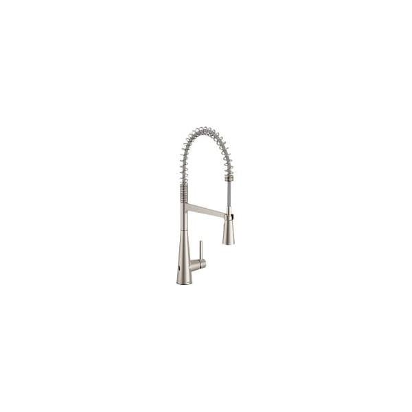 Sleek One-Handle Kitchen Faucet in Spot Resist Stainless